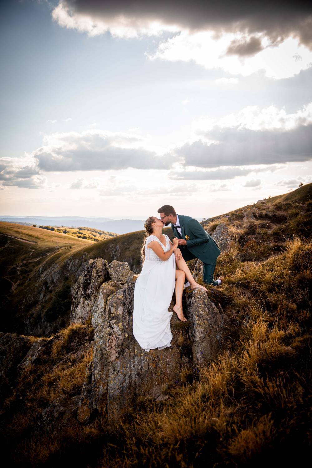 pauline clair photographe mariage 2023 portrait mariée vosges grand est